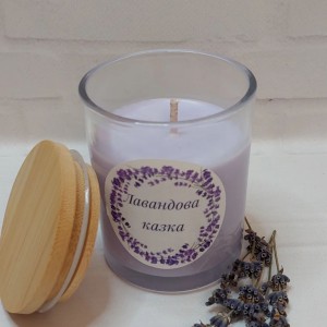 Свічка з соєвого воску