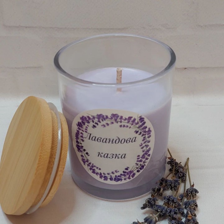 Свічка з соєвого воску